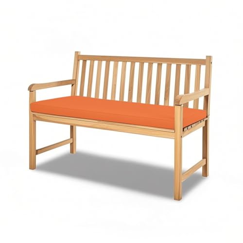 Wasserdichte Outdoor-Bankkissen, rutschfest, abnehmbar, für Möbel, Veranda, Schaukel, Gartenkissen (68,6 x 30,5 x 5,1 cm) von Generisch