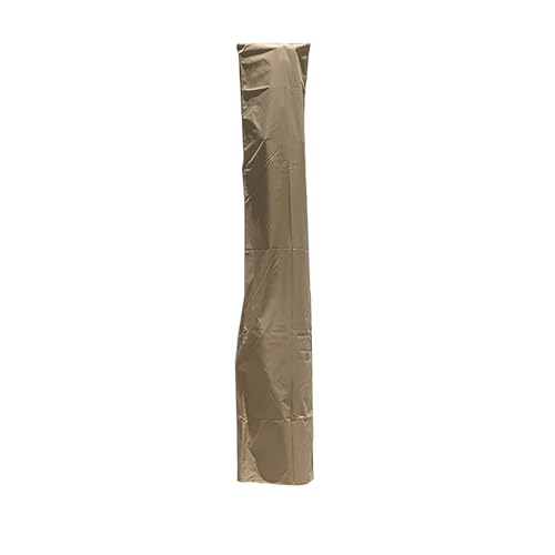 Wasserdichte Outdoor-Regenschirmhülle mit Reißverschluss für Freischwinger Terrassenschirm – Khaki 235 x 55 cm – Langlebiger, wetterbeständiger Schutz für Ihren Gartenschirm von Generisch
