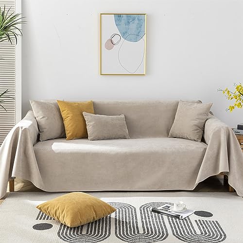 Wasserdichte Sofaüberwurfdecke für 1–4-Sitzer, groß, 180 x 380 cm, Khaki-Polyester, Couchbezug, haustierfreundlicher Möbelschutz und Schonbezug für Sofas und Sofas Wasserdichte Sofaüberwurfdecke für 1–4-Sitzer, groß, 180 x 380 cm, Khaki-Polyester, Couchbezug, haustierfreundlicher Möbelschutz und Schonbezug für Sofas und Sofas von Generisch