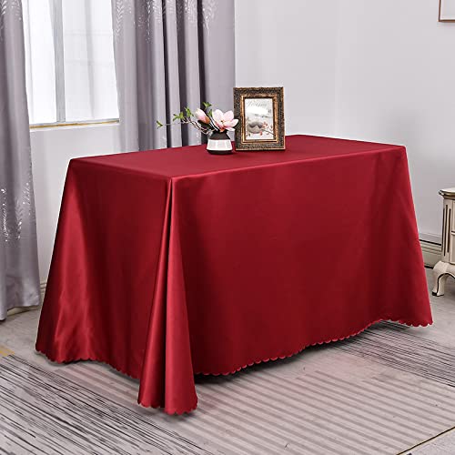 Wasserdichte rechteckige Polyester-Tischdecke – kariertes Design für Esszimmer, Zuhause, Restaurant, Party, Buffet, Picknick, Weinveranstaltungen – und stilvolle Abdeckung von Generisch