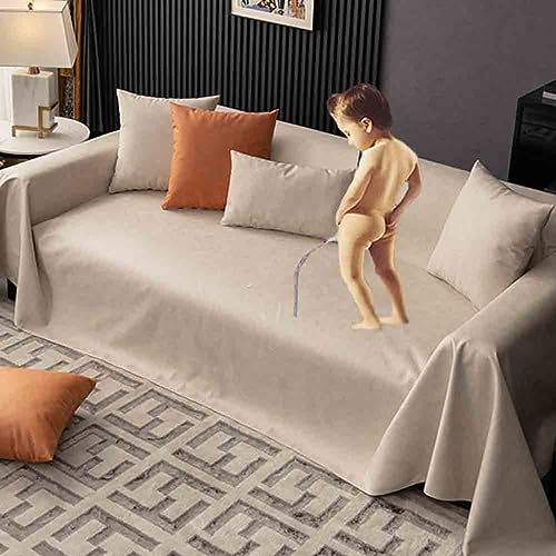 Wasserdichte rutschfeste Sofaüberwurfdecke für 3-Sitzer-Sofas – Extra große Größe 90 x 180 cm – geeignet für Kinder, Haustiere, Hunde, Katzen – Vier Jahreszeiten universell Wasserdichte rutschfeste Sofaüberwurfdecke für 3-Sitzer-Sofas – Extra große Größe 90 x 180 cm – geeignet für Kinder, Haustiere, Hunde, Katzen – Vier Jahreszeiten universell von Generisch