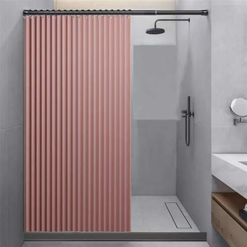 Wasserdichter Duschvorhang mit Anti-Schimmel Design und magnetischer Unterseite für Spritzschutz, inkl. Haken Wasserdichter Duschvorhang mit Anti-Schimmel Design und magnetischer Unterseite für Spritzschutz, inkl. Haken von Generisch