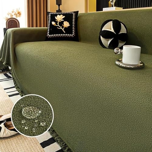 Wasserdichter großer karierter Sofabezug Katze Kratzschutz Universal Couchschutz für 1-4 Sitze Vielseitiger Samt Überwurf Dekorative Tagesdecke und Möbelschild Wasserdichter großer karierter Sofabezug Katze Kratzschutz Universal Couchschutz für 1-4 Sitze Vielseitiger Samt Überwurf Dekorative Tagesdecke und Möbelschild von Generisch