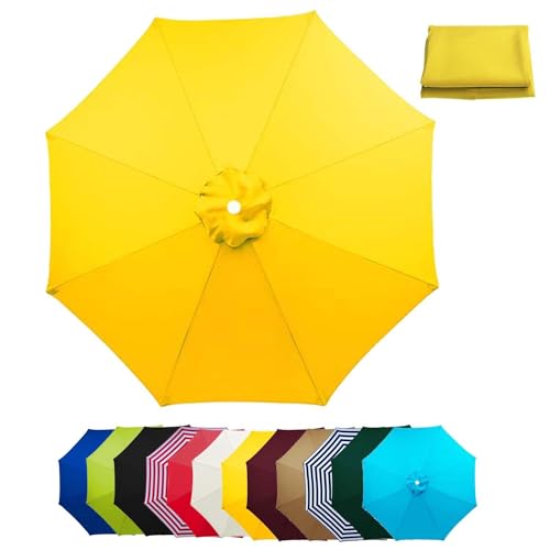 Wasserdichter quadratischer Terrassenschirm, Ersatzdach, robuste Outdoor-Abdeckung für Garten, Strand und Pool – und stilvoller Schutz von Generisch