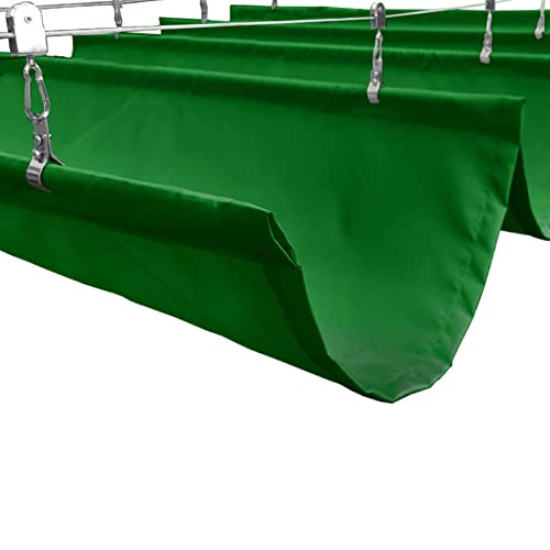 Wasserdichtes, einziehbares Pergola-Baldachin-Set, Wellen-Sonnensegelabdeckung, Ersatz für Außenterrasse und Terrassenmarkise, regenfeste Schiebedrahtmarkise Wasserdichtes, einziehbares Pergola-Baldachin-Set, Wellen-Sonnensegelabdeckung, Ersatz für Außenterrasse und Terrassenmarkise, regenfeste Schiebedrahtmarkise von Generisch
