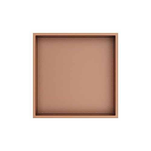 Wasserdichtes Badezimmer-Wandregal aus Edelstahl für Duschaufbewahrung – keine Fliesen erforderlich, perfekt für Zuhause, Hotel, Wohnung und Küche – Gold, 32 x 32 x 12,5 cm Wasserdichtes Badezimmer-Wandregal aus Edelstahl für Duschaufbewahrung – keine Fliesen erforderlich, perfekt für Zuhause, Hotel, Wohnung und Küche – Gold, 32 x 32 x 12,5 cm von Generisch