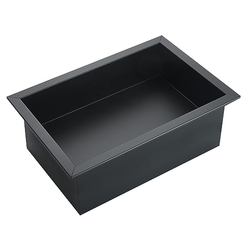 Wasserdichtes Edelstahl-Duschregal, moderner Badezimmer-Organizer für Shampoo und Toilettenartikel, 31,5 x 20 x 12 cm, stilvolle Duschlösung von Generisch