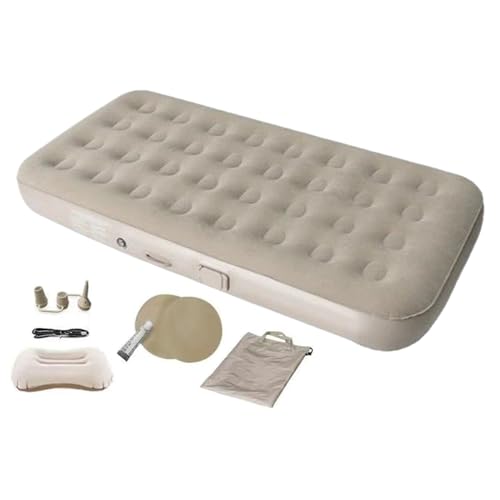 Wasserdichtes Luftkissen - Tragbare Sitzmatte Pad | Kompakte Aufblasbare Campingmatte | Camping Matratzenauflage | Faltbare Aufblasbare Campingmatte Eingebaute Elektrische Pumpe | Wasserdichtes Wasserdichtes Luftkissen - Tragbare Sitzmatte Pad | Kompakte Aufblasbare Campingmatte | Camping Matratzenauflage | Faltbare Aufblasbare Campingmatte Eingebaute Elektrische Pumpe | Wasserdichtes von Generisch