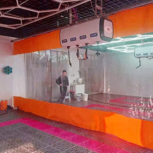 Wasserdichtes Outdoor-Baldachin für Terrasse, 0,5 mm, robuste Kunststoffplane für Pavillon, Veranda, Terrasse, mit Ösen und elastischen Kugelschnüren (3 x 2 m) von Generisch