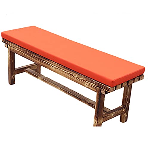 Wasserdichtes Outdoor-Bank-/Couchkissen, 190 x 45 x 5 cm, waschbar mit Reißverschluss, perfekt für Liegestuhl, Sofa und Esszimmer, bequemes Sitzpolster von Generisch