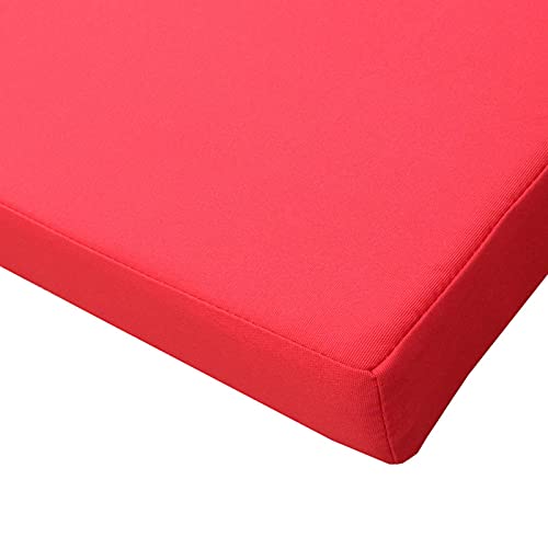 Wasserdichtes Outdoor Bankkissen für 2 3 Sitze Rot 120x35x5cm Gepolstertes Sofakissen für Terrassenmöbel Gartensofa und bequem Wasserdichtes Outdoor Bankkissen für 2 3 Sitze Rot 120x35x5cm Gepolstertes Sofakissen für Terrassenmöbel Gartensofa und bequem von Generisch