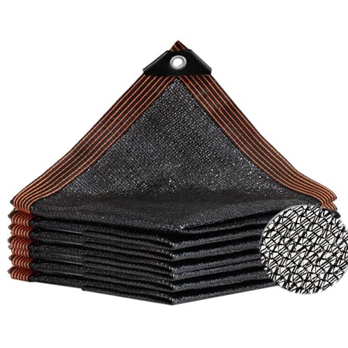 Wasserfestes Gartennetz, UV-beständig, 70 % Schattierungsrate, Ösen, perfekt für Pflanzen, Balkon, Terrasse, Teich, Hühnerstall, Schwarz, Größe: 1 m x 9 m Wasserfestes Gartennetz, UV-beständig, 70 % Schattierungsrate, Ösen, perfekt für Pflanzen, Balkon, Terrasse, Teich, Hühnerstall, Schwarz, Größe: 1 m x 9 m von Generisch