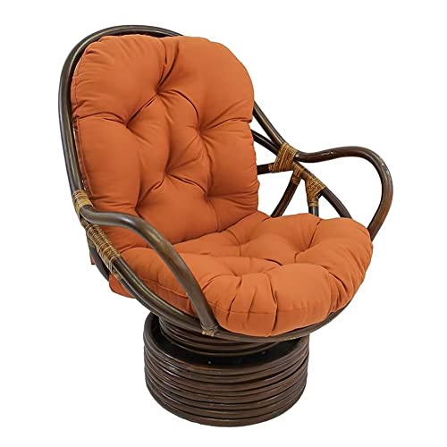 Wasserfestes Schaukelstuhlkissen, weich, waschbar, Ersatz für Liegestuhl im Innen- und Außenbereich, ideal für Garten, Terrasse, 60 x 120 cm von Generisch