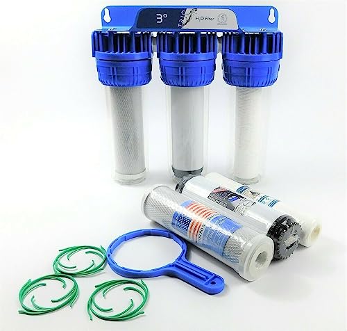 Wasserfilter System 10" 3-Stufen 1" Wasserfilter System 10" 3-Stufen 1" von Generisch