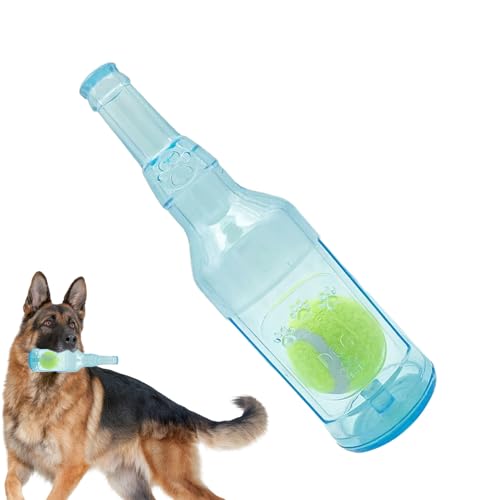Wasserflasche Hundespielzeug,Quietschendes Hundespielzeug Für Draußen,Intelligenzspielzeug Für Hunde | Für Draußen Garten Rasen Terrasse Park Wohnzimmer Kuschelzeit Bettruhe Beißschmerzlinderung von Generisch
