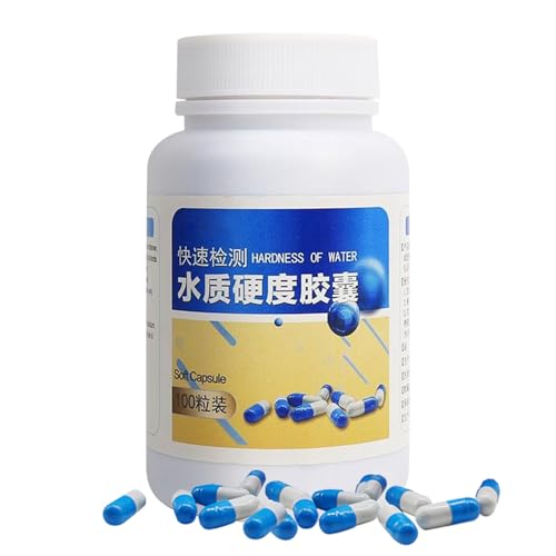 Wasserhärtetester | Wassertest Set für Zuhause,Härtebestimmung für Aquarium Teich Hydroponik Süßwasser Pool Tank,Wasserhärte Teststreifen Wasserhärtetester | Wassertest Set für Zuhause,Härtebestimmung für Aquarium Teich Hydroponik Süßwasser Pool Tank,Wasserhärte Teststreifen von Generisch