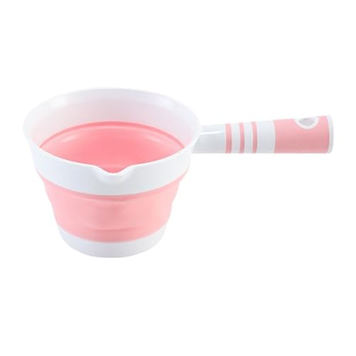 Wasserkelle - Faltbares Wasserschaufel -Diper | Faltbare Scoop Kitchen Ladles Cup | Wassers Scop Langgattlöffel zum Kochen, Reinigen oder Gartenaufgaben gleichermaßen. von Generisch