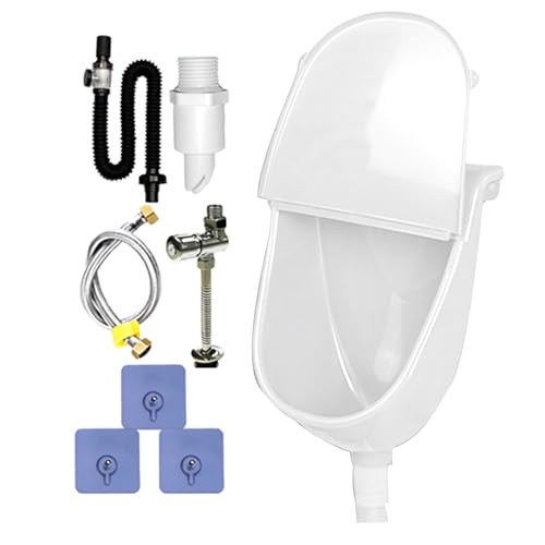 Wasserlose Urinal Mit Deckel, Urinal Wandmontage Mit Deckel 28.5x38.5cm Spülung Geruchsverschluss PP Kunststoff Für WC Garage Camping Garten Haus Boot Wasserlose Urinal Mit Deckel, Urinal Wandmontage Mit Deckel 28.5x38.5cm Spülung Geruchsverschluss PP Kunststoff Für WC Garage Camping Garten Haus Boot von Generisch