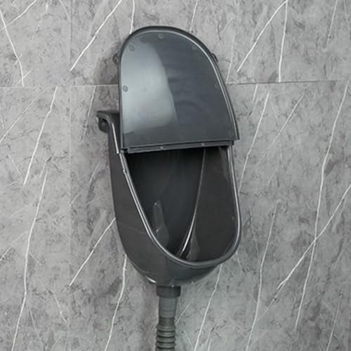 Wasserlose Urinal Mit Deckel Für Männer, Wandurinal Für Den Außenbereich Mit Spülfunktion, Tragbare Urinabscheider Für Jungens Und Männer, Urinal Urinalbecken Pissoir Mit 1m Langer Umleitungsschlauch von Generisch