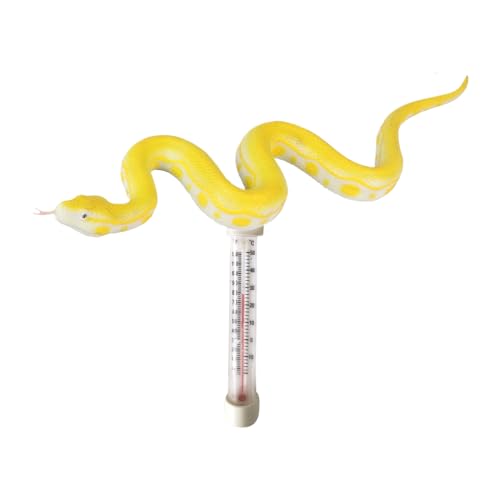 Wassertemperatur-Sensor - Schwimmendes Thermometer Mit Cartoon-Tierdesign | Großes Pool Thermometer Für Schwimmbad Familie See Badewanne Spa Thermalbad Drinnen Draußen Zuhause von Generisch