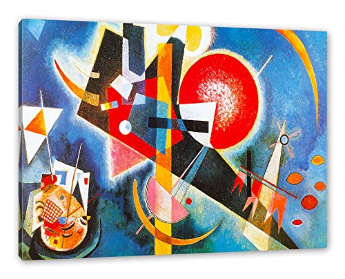 Generisch Wassily Kandinsky - Im Blau als Leinwandbild/Größe: 100x70 cm/Wandbild/Kunstdruck/fertig bespannt von Generisch