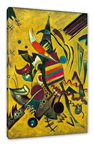 Generisch Wassily Kandinsky - Punkte als Leinwandbild/Größe: 80x60 cm/Wandbild/Kunstdruck/fertig bespannt von Generisch