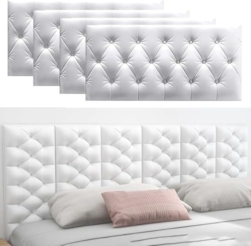 Weiche Wandpads, Selbstklebende Anti-Kollisions-Wandpaneele zum Schutz, Wandpolster für Kopfteile, Bänke und Wohnzimmer, ideal für Kleinkindzimmer von Generisch