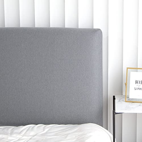 Weiches Kopfteil-Rückenkissen, Freizeit-Kopfteilschutz mit abnehmbarem und waschbarem Bezug, Bettkopfkissen, Lesekeilkissen, Doppelbett, Rückenlehnenkissen, hellgrau, 180 x 70 cm Weiches Kopfteil-Rückenkissen, Freizeit-Kopfteilschutz mit abnehmbarem und waschbarem Bezug, Bettkopfkissen, Lesekeilkissen, Doppelbett, Rückenlehnenkissen, hellgrau, 180 x 70 cm von Generisch