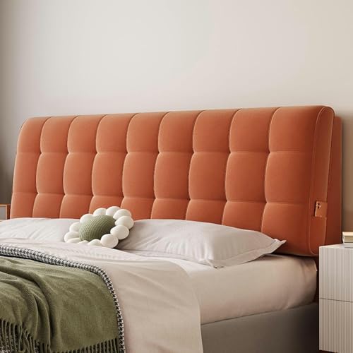 Weiches Kopfteil aus Kaschmir, gepolstert, großes Keilkissen, Rückenlehne, Kissen für Tagesbett, abnehmbarer Bezug, Lendenwirbelstütze, elegante Schlafzimmer-Dekoration Weiches Kopfteil aus Kaschmir, gepolstert, großes Keilkissen, Rückenlehne, Kissen für Tagesbett, abnehmbarer Bezug, Lendenwirbelstütze, elegante Schlafzimmer-Dekoration von Generisch