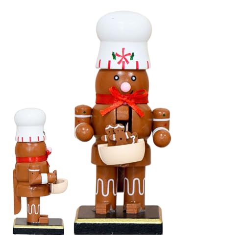 Weihnachten Nussknacker Figuren | Holz Nussknacker Statuen Weihnachten - Dekorative Statuen für Badezimmer Kindertag Party Schrank Eingang Valentinstag Ostern Weihnachten Nussknacker Figuren | Holz Nussknacker Statuen Weihnachten - Dekorative Statuen für Badezimmer Kindertag Party Schrank Eingang Valentinstag Ostern von Generisch