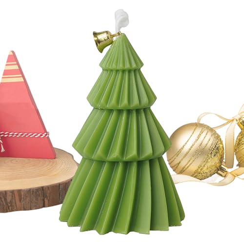 Weihnachtsbaumkerzen, Weihnachtsbaum-Form, -Duftkerze, natürliche Heimdekoration, dekorative Tischdekoration für Esszimmer, Schlafzimmer, Arbeitszimmer, Fenster, Schreibtisch, , Kirche von Generisch