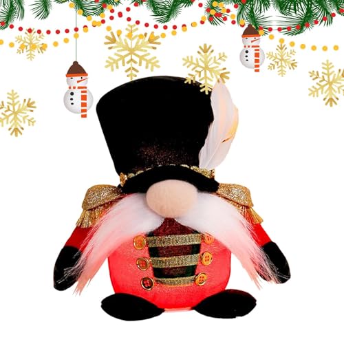 Weihnachtswichtel, Plüsch, leuchtend, LED-Soldat, Weihnachtswichtel, Weihnachtszubehör, für Herbst, Erntedankfest, Außenbereich, Wohnheim, Schule, Büro, Geburtstag Weihnachtswichtel, Plüsch, leuchtend, LED-Soldat, Weihnachtswichtel, Weihnachtszubehör, für Herbst, Erntedankfest, Außenbereich, Wohnheim, Schule, Büro, Geburtstag von Generisch