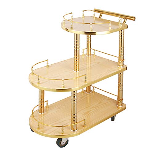 Weinaufbewahrungswagen mit rollenden Rädern – Home Bar Servierwagen für Küche, Wohnzimmer und Barbereich Weinaufbewahrungswagen mit rollenden Rädern – Home Bar Servierwagen für Küche, Wohnzimmer und Barbereich von Generisch