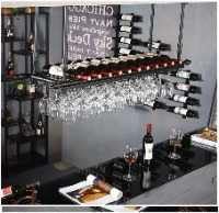 Weinregal, Deckenregal, rustikal, industriell, höhenverstellbar – Hängende Weinglasregale für die Präsentation von Weinset/Buch/Blumentopf – Bar-Dekoration schwebende Regale Weinregal, Deckenregal, rustikal, industriell, höhenverstellbar – Hängende Weinglasregale für die Präsentation von Weinset/Buch/Blumentopf – Bar-Dekoration schwebende Regale von Generisch