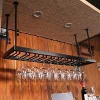 Weinregal, Deckenregal, rustikal, industriell, höhenverstellbar – Hängende Weinglasregale für die Präsentation von Weinset/Buch/Blumentopf – Dekoration schwebende Regale Bar Weinregal, Deckenregal, rustikal, industriell, höhenverstellbar – Hängende Weinglasregale für die Präsentation von Weinset/Buch/Blumentopf – Dekoration schwebende Regale Bar von Generisch