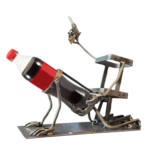 Weinregal für die Arbeitsplatte – Lustiger Metall-Totenkopf-Skelett-Weinflaschenständer für Whiskey Bier Display Ständer für Zuhause, Küche oder Männerhöhle Geschenk – Weinregale Arbeitsplatte – keine Weinregal für die Arbeitsplatte – Lustiger Metall-Totenkopf-Skelett-Weinflaschenständer für Whiskey Bier Display Ständer für Zuhause, Küche oder Männerhöhle Geschenk – Weinregale Arbeitsplatte – keine von Generisch