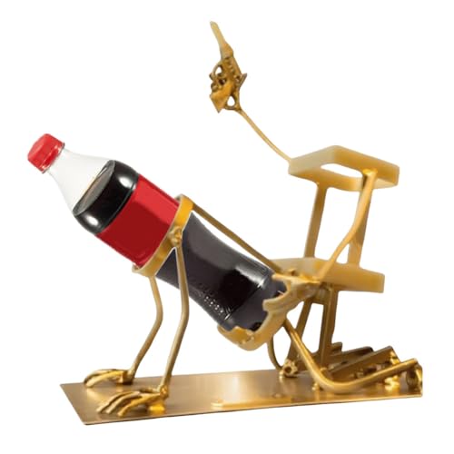 Weinregal für die Arbeitsplatte – Lustiger Metall-Totenkopf-Skelett-Weinflaschenständer für Whiskey Bier Display Ständer für Zuhause, Küche oder Männerhöhle Geschenk – Weinregale Arbeitsplatte – keine Weinregal für die Arbeitsplatte – Lustiger Metall-Totenkopf-Skelett-Weinflaschenständer für Whiskey Bier Display Ständer für Zuhause, Küche oder Männerhöhle Geschenk – Weinregale Arbeitsplatte – keine von Generisch