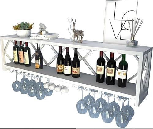 Weinregal zur Wandmontage, platzsparend, schwimmend, für Küche, Bars und Schränke Weinregal zur Wandmontage, platzsparend, schwimmend, für Küche, Bars und Schränke von Generisch