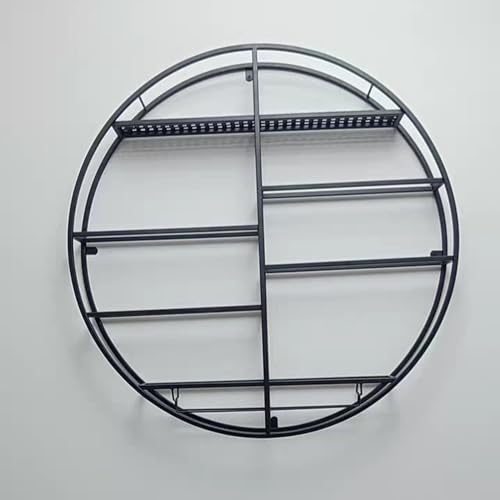 Weinregal zur Wandmontage mit Stielglashalter – Flaschenregal aus Metall für Zuhause, Bar und Esszimmer Weinregal zur Wandmontage mit Stielglashalter – Flaschenregal aus Metall für Zuhause, Bar und Esszimmer von Generisch