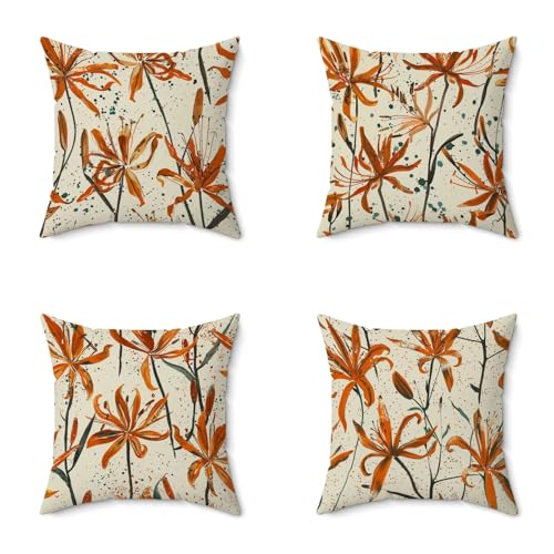 Weiß Kissenbezug 80X80CM 4er Set Outdoor Kissen Wetterfest Weich Sofakissen Flor Deko Kissen mit Unsichtbarem Reißverschluss für Schlafzimmer Bett Sofa Stuhl Garten Home Wall Decor Geschenke W-8932 Weiß Kissenbezug 80X80CM 4er Set Outdoor Kissen Wetterfest Weich Sofakissen Flor Deko Kissen mit Unsichtbarem Reißverschluss für Schlafzimmer Bett Sofa Stuhl Garten Home Wall Decor Geschenke W-8932 von Generisch