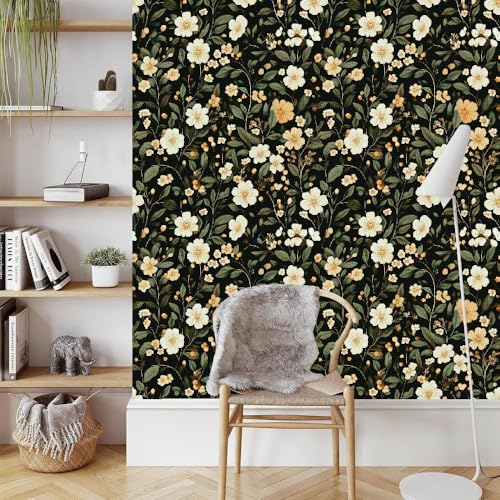 Weiße Blumen Klebefolien Abziehen Aufkleben Tapete Matt Verdicken Wasserdicht Natur Grüne Pflanzen Selbstklebende Wandaufkleber Möbelaufkleber für Schlafzimmer Küchen Wohnzimmer Wohndeko 0.45x3 M Weiße Blumen Klebefolien Abziehen Aufkleben Tapete Matt Verdicken Wasserdicht Natur Grüne Pflanzen Selbstklebende Wandaufkleber Möbelaufkleber für Schlafzimmer Küchen Wohnzimmer Wohndeko 0.45x3 M von Generisch