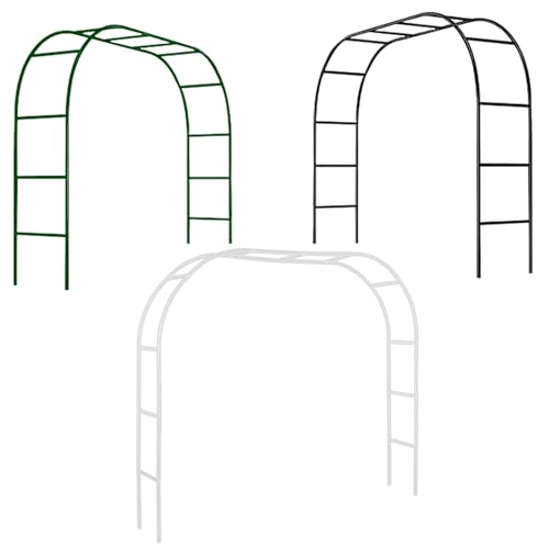 Weißer Metall-Hochzeitsbogen mit Sockel, Gartenlaube für Zeremonie, künstliche weiße Glyzinie, hängende Blumen, Outdoor-Dekorationen für Hochzeiten und Veranstaltungen Weißer Metall-Hochzeitsbogen mit Sockel, Gartenlaube für Zeremonie, künstliche weiße Glyzinie, hängende Blumen, Outdoor-Dekorationen für Hochzeiten und Veranstaltungen von Generisch