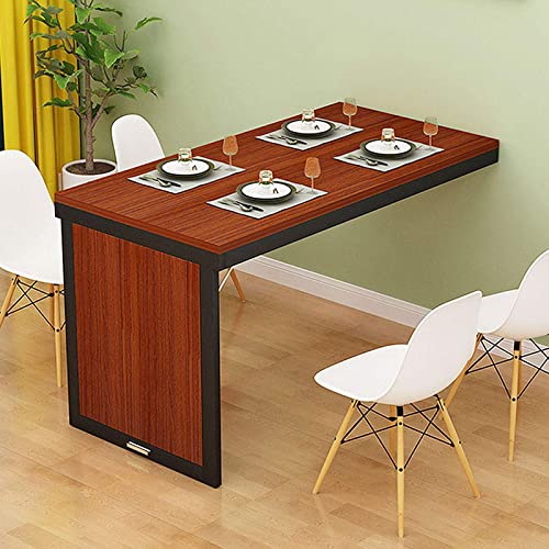 Weißer schwebender Klapptisch zur Wandmontage, platzsparende MDF, multifunktional, wandelbar, Werkbank & Esstisch für Büro, Schlafzimmer, Küche, schlankes Design, einfache Installation Weißer schwebender Klapptisch zur Wandmontage, platzsparende MDF, multifunktional, wandelbar, Werkbank & Esstisch für Büro, Schlafzimmer, Küche, schlankes Design, einfache Installation von Generisch