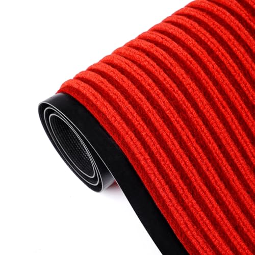 Welcome Haustürmatte, wasserdichter PVC-Eingangsteppich für den Innen- und Außenbereich, zuschneidbar, kommerzielle Bodenmatte, braun, 1,6 x 4 m, nicht verformbare Eingangsmatte Welcome Haustürmatte, wasserdichter PVC-Eingangsteppich für den Innen- und Außenbereich, zuschneidbar, kommerzielle Bodenmatte, braun, 1,6 x 4 m, nicht verformbare Eingangsmatte von Generisch