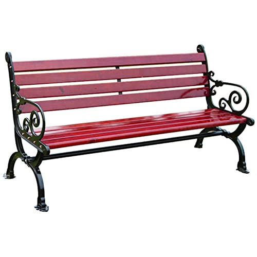 Wetterfeste 2-Sitzer Gartenbank - Ergonomisches Design aus Metall & Holz, ideal für Parks & Balkon, 120/150 cm Holzsitz, verschiedene Modelle wählbar Wetterfeste 2-Sitzer Gartenbank - Ergonomisches Design aus Metall & Holz, ideal für Parks & Balkon, 120/150 cm Holzsitz, verschiedene Modelle wählbar von Generisch