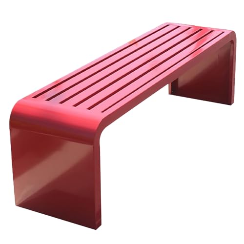 Wetterfeste Gartenbank aus Metall, hohe Tragfähigkeit 299.4 kg, ideal für Terrasse, Rasen, Hof, Balkon, Hinterhof und Eingangsbereich Wetterfeste Gartenbank aus Metall, hohe Tragfähigkeit 299.4 kg, ideal für Terrasse, Rasen, Hof, Balkon, Hinterhof und Eingangsbereich von Generisch