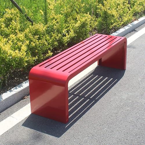 Wetterfeste Outdoor Bank Stahlrahmen Metall Gartenmöbel Terrasse und Parkbank für Gärten Größe:140.0 x 40.1 x 45.2 cm Wetterfeste Outdoor Bank Stahlrahmen Metall Gartenmöbel Terrasse und Parkbank für Gärten Größe:140.0 x 40.1 x 45.2 cm von Generisch