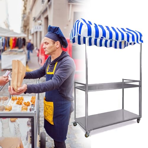 Wetterfeste faltbare mobile Kioskkabine mit Baldachin für Bauernmärkte, Festivals und Pop-Up-Veranstaltungen von Generisch