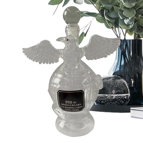 Whiskey Dekanter | Getränke-Einschenker in Form | Dekorative Whiskey Karaffe Für Sammlung Männer Frauen Party Wohnzimmer Studierzimmer Vitrine Freundestreffen von Generisch