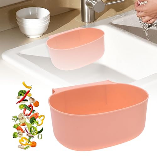 Wickeltisch Auffangschale,Wickeltisch Organizer zum Einhängen Mülleimer Auffangschale Küchenabfälle 4 Stück Müll Container Waschschüssel Baby für Küchenschrank Tür (4pcs) von Generisch